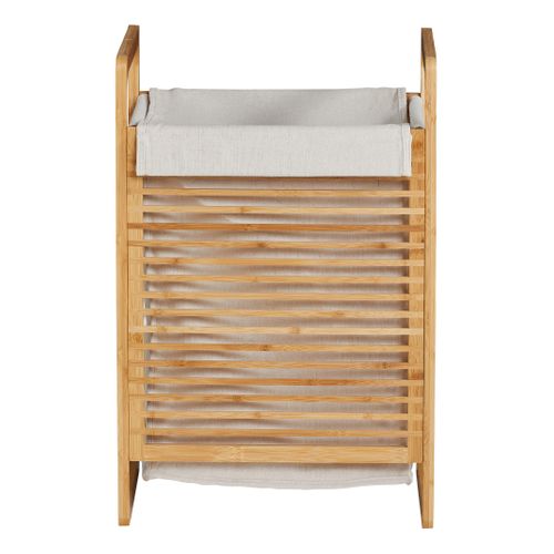 Panière à linge NAGOYA Bambou
