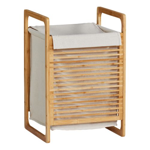 Panière à linge NAGOYA Bambou