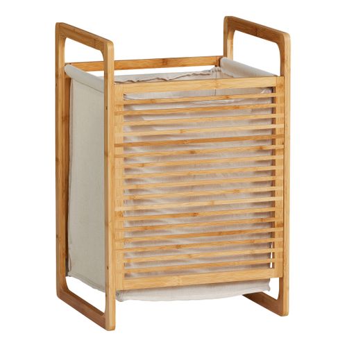 Panière à linge NAGOYA Bambou