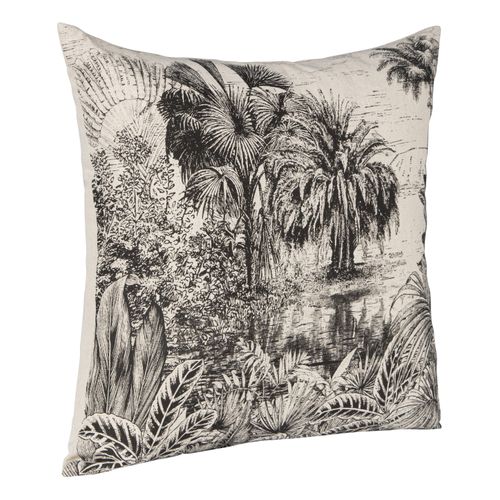 Coussin 45x45 cm PALMIERS Naturel