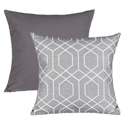 Coussin 40x40 cm ANITRA Gris