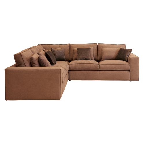 Canapé d'angle fixe CLOUD oker