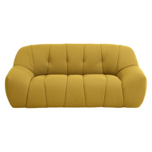 Canapé 2 places NOVA tissu GOLF oker