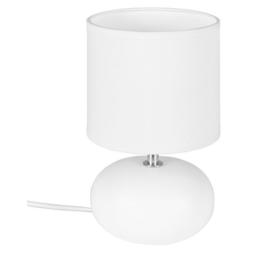 Lampe de chevet PENNY 3 Blanc vue 3/4