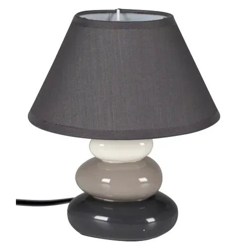 Lampe de chevet EMMA 4 Gris vue 3/4