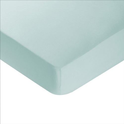 Drap housse brume 160x200 cm DREAMEA CAMILLE