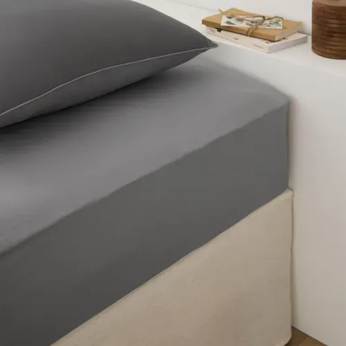 Drap housse 180x200 cm DREAMEA CAMILLE vue d'ambiance 1