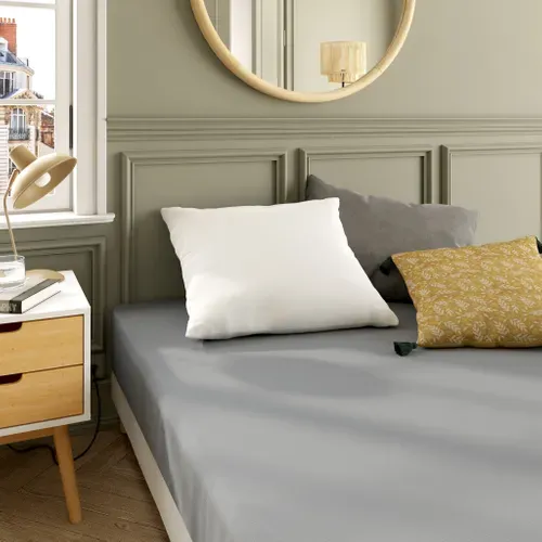 Drap housse 180x200 cm DREAMEA CAMILLE