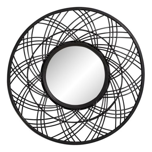 Miroir D50 cm SENSA Noir vue de face
