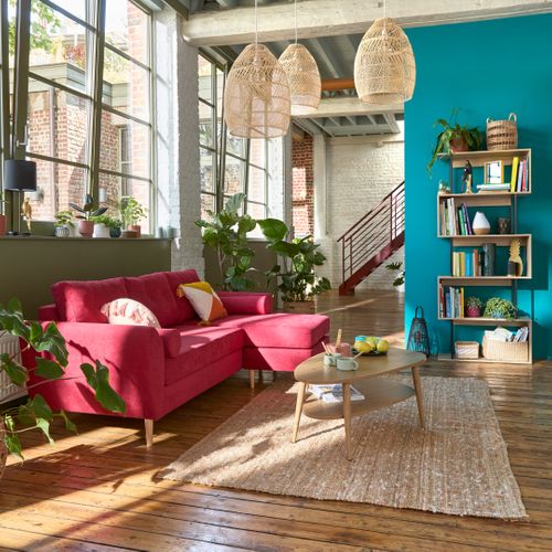 Suspension rotin D. 40 cm TALA Naturel