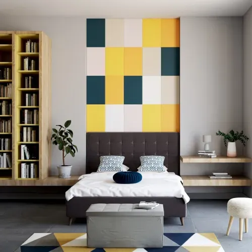 Banc coffre L. 76 - H 38 cm DIAMANT Gris