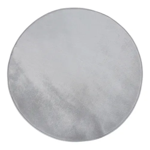 Tapis Ø 80 cm FAIRY Gris vue de face