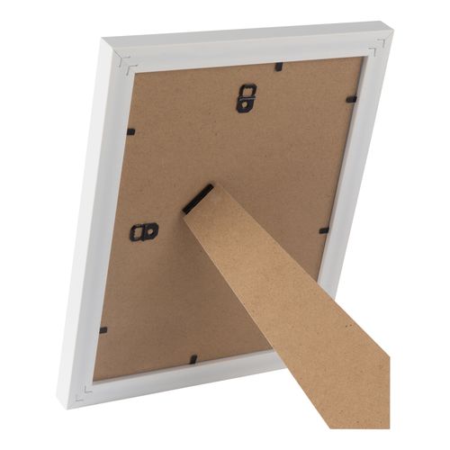 Cadre photo 18x24 cm  Blanc vue de derrière