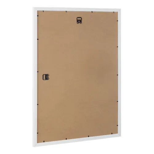 Cadre photo 50x70 cm  Blanc vue de derrière