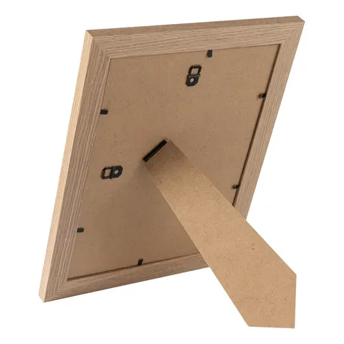 Cadre photo 18x24 cm  Chêne vue de derrière