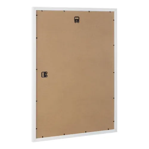 Cadre photo 40x50 cm  Blanc vue de derrière