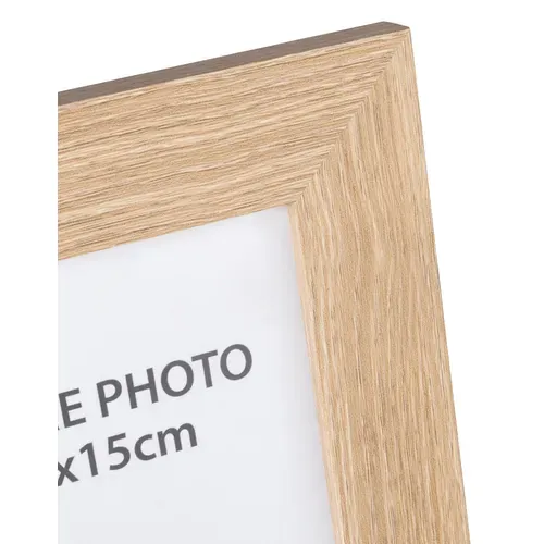 Cadre photo 10x15 cm  Chêne vue détaillée