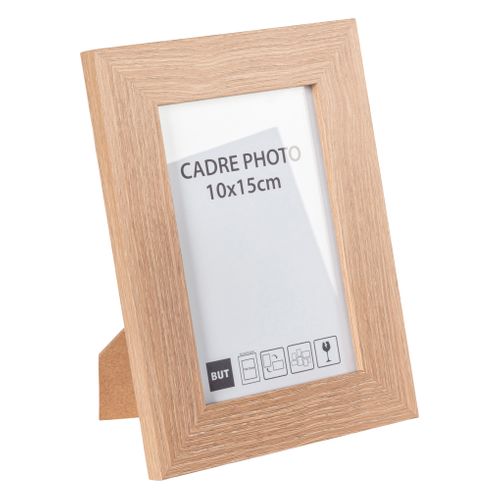 Cadre photo 10x15 cm  Chêne vue 3/4