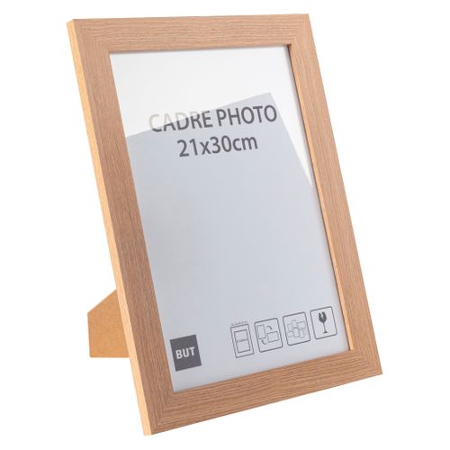 Cadre photo 21x30 cm  Chêne vue 3/4