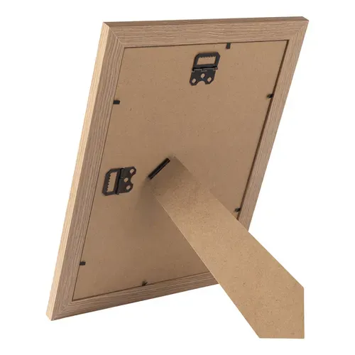 Cadre photo 21x30 cm  Chêne vue de derrière