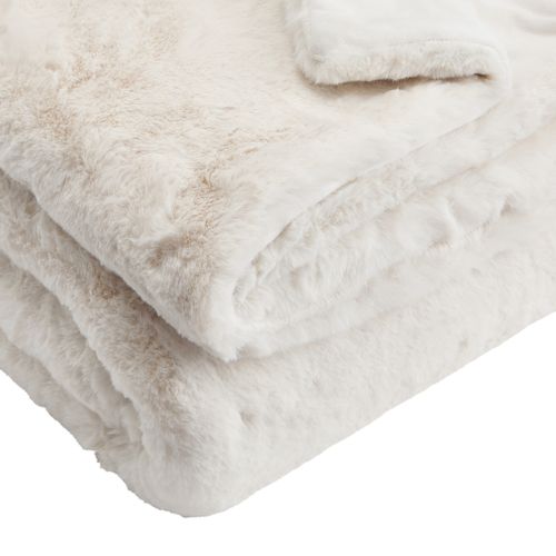 Plaid 150x200 cm JACOB Blanc