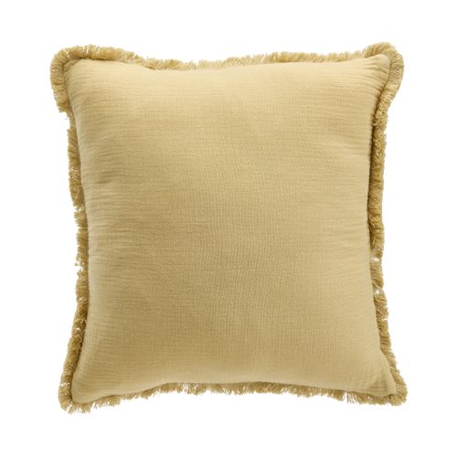 Coussin 40x40 cm ZELINE Jaune