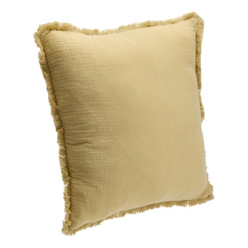 Coussin 40x40 cm ZELINE Jaune
