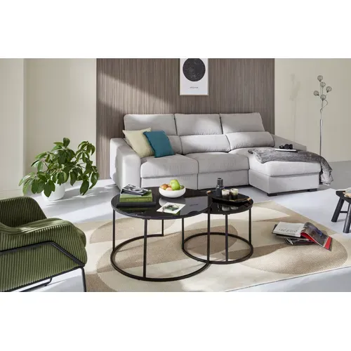 Plaid 130x170 cm ZIGGY Gris