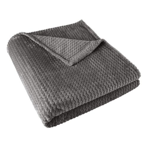 Plaid 220x240 cm ZIGGY Gris