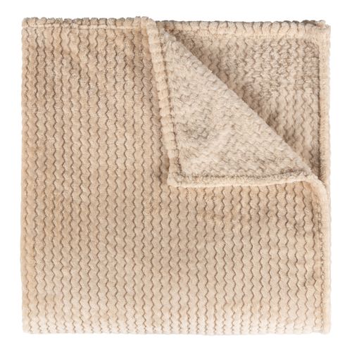 Plaid 220x240 cm ZIGGY Beige
