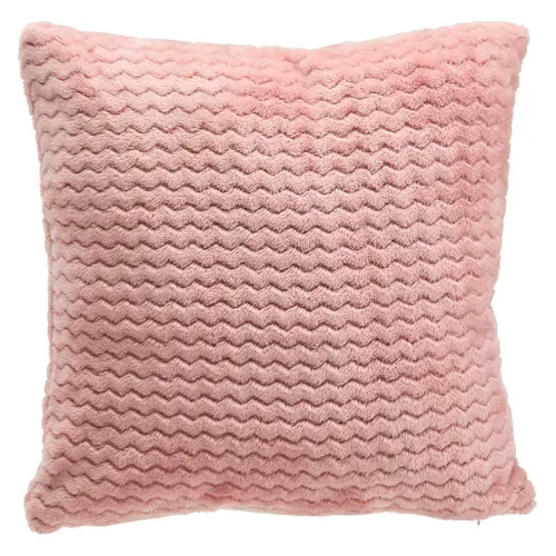 Coussin 40x40 cm ZIGGY Rose vue de face