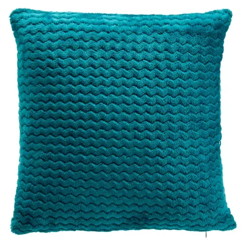 Coussin 40x40 cm ZIGGY Bleu vue de face