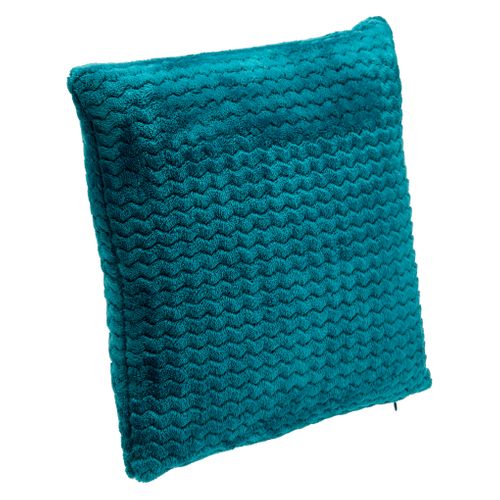 Coussin 40x40 cm ZIGGY Bleu vue 3/4