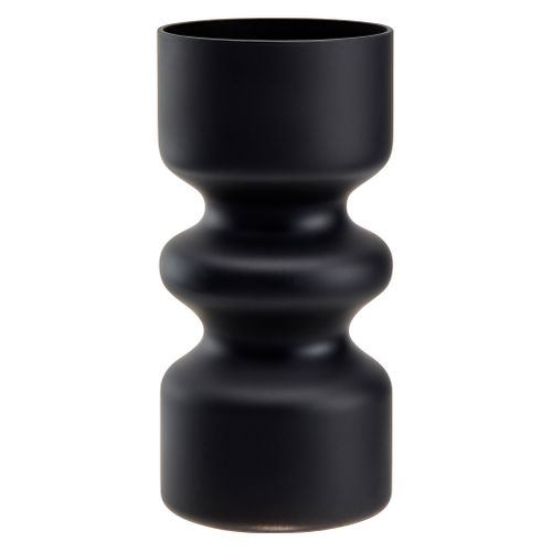 Vase H25 cm NEO Noir vue 3/4