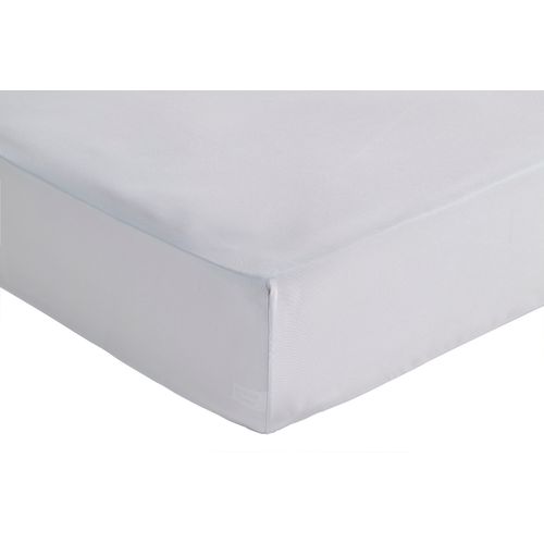 Drap housse gris 140X190 cm DREAMEA Victor