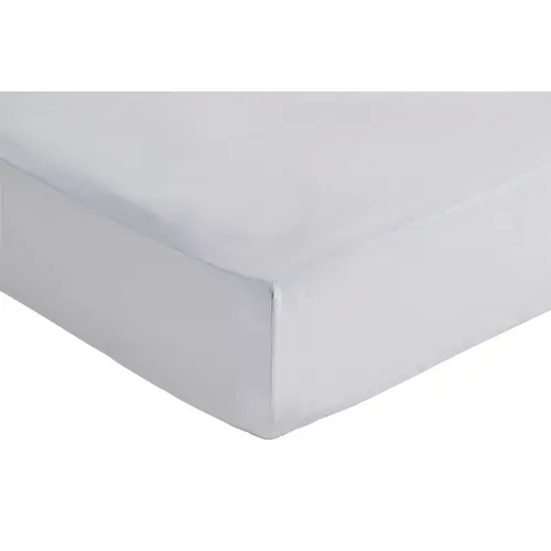 Drap housse gris 160X200 cm DREAMEA Victor vue détaillée