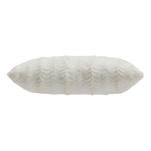 Coussin 30x50 cm ARTIC Blanc vue de profil