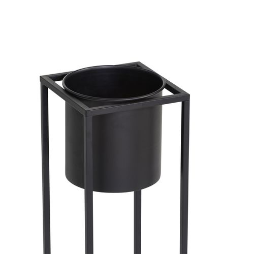 Pot sur pied H.60 cm CASSANDRE Noir vue détaillée
