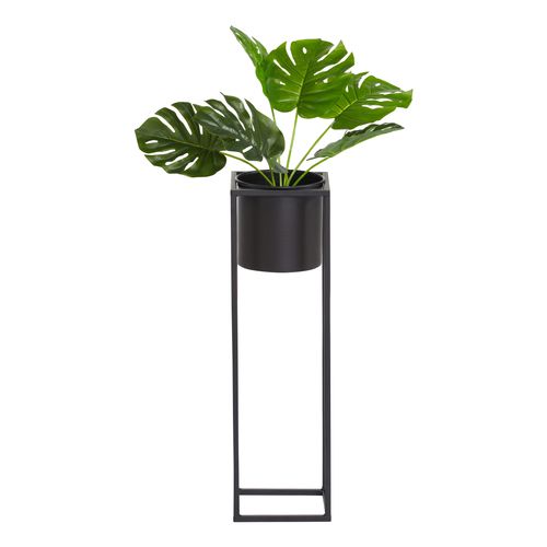 Pot sur pied H.60 cm CASSANDRE Noir