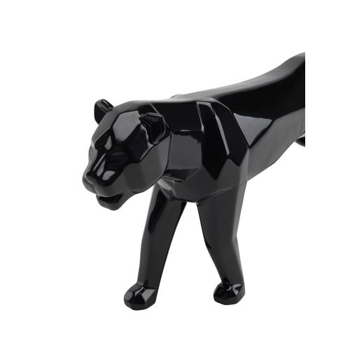 Statue L33 cm PANTHERE Noir