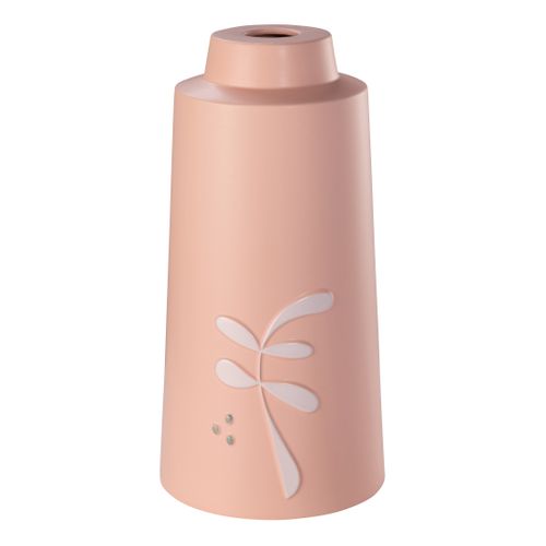 Vase H. 36 cm CARMEN Rose vue de face