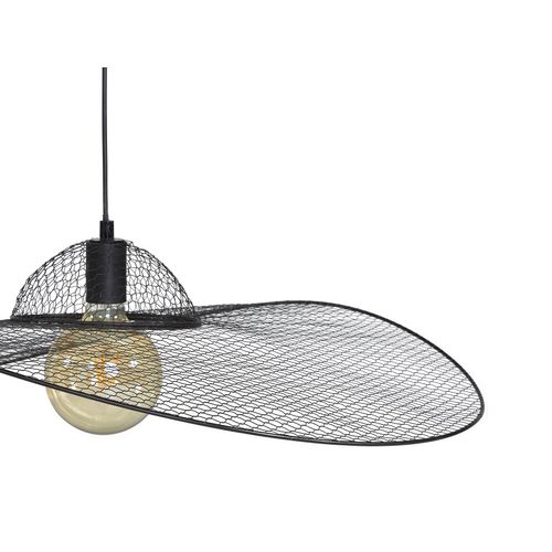 Suspension XL Ø 80 cm MADISON Noire vue détaillée