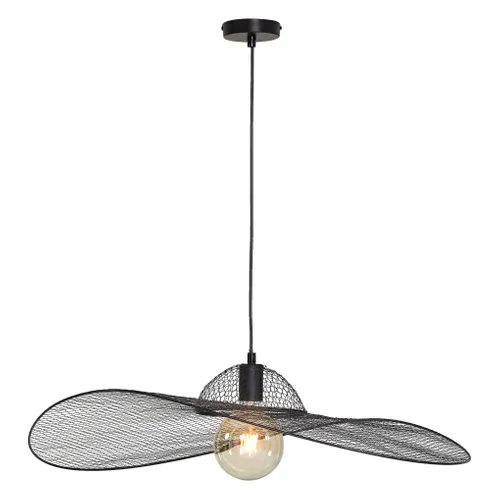 Suspension XL Ø 80 cm MADISON Noire