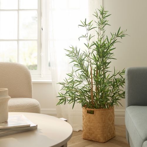 Bambou artificiel H. 130 cm  Vert