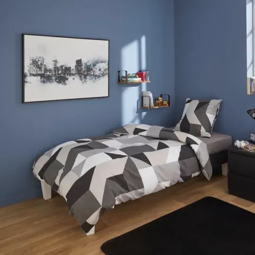 Parure 140x200 cm DREAMEA BLACKIE vue d'ambiance 1