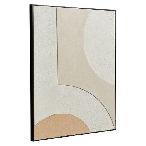 Toile peinte A 80x100 cm ULAILA Beige vue 3/4