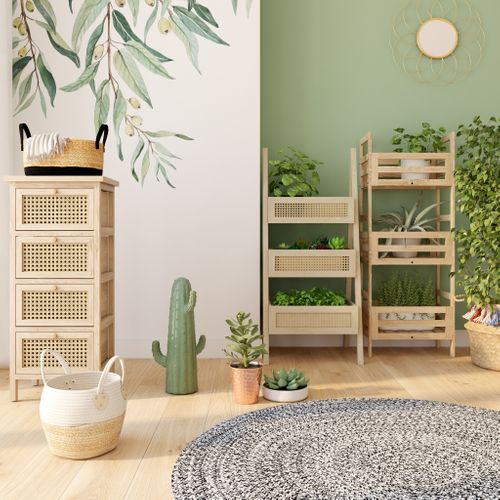 Statue cactus H. 42 cm UHAINA Vert