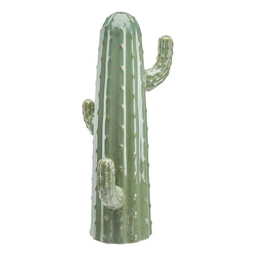 Statue cactus H. 42 cm UHAINA Vert