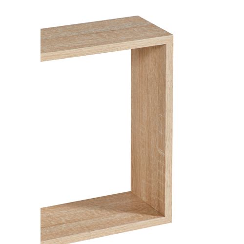 Etagère carré set de 3 MELIE Naturel vue détaillée