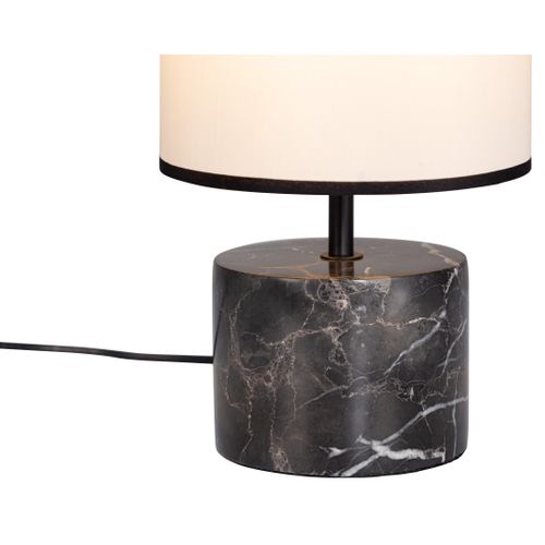 Lampe à poser marbre H. 32 cm UDARK Crème vue détaillée